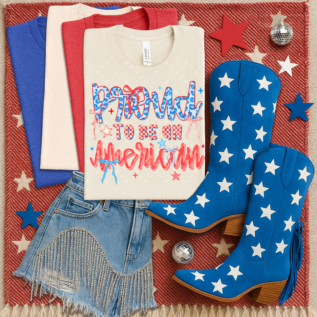 Proud To Be An American - TRANSFER (Scarlow)