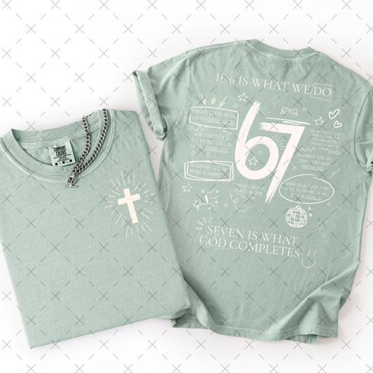 Six Seven With CROSS / White - Transfer (TIB)