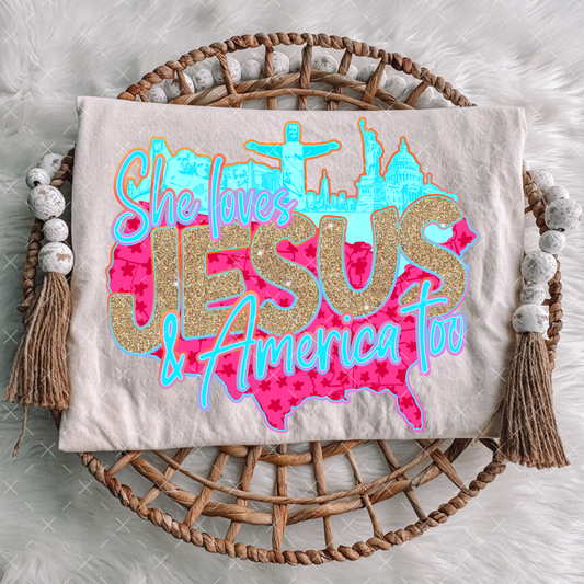 She Loves Jesus & America Too - TRANSFER (Kayndi)
