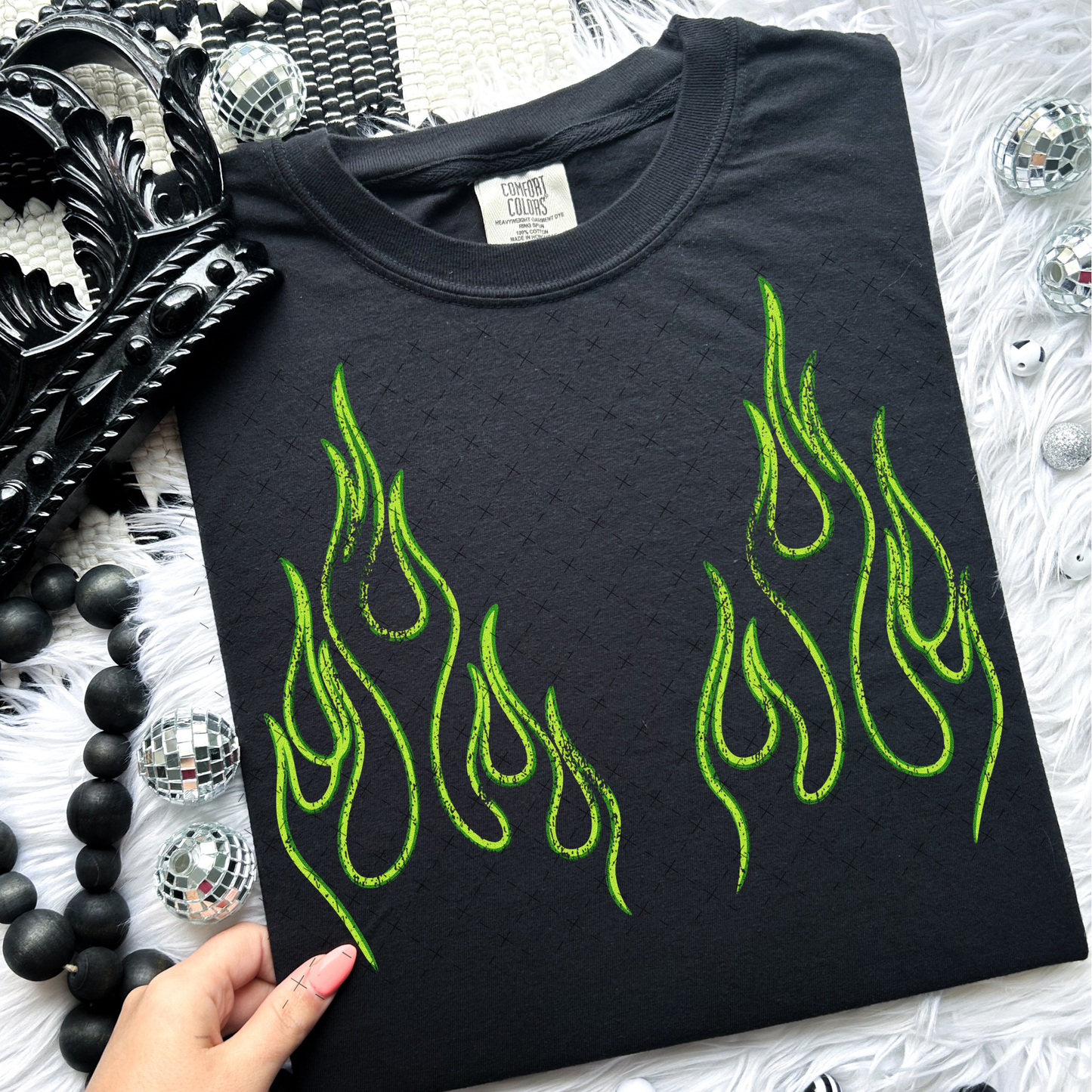 Green Flames  -  Transfers (RHD)