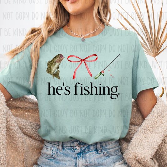 He's Fishing - TRANSFERS (HO)