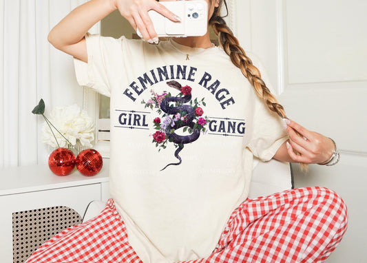 Feminine Rage Girl Gang - Transfer (L)