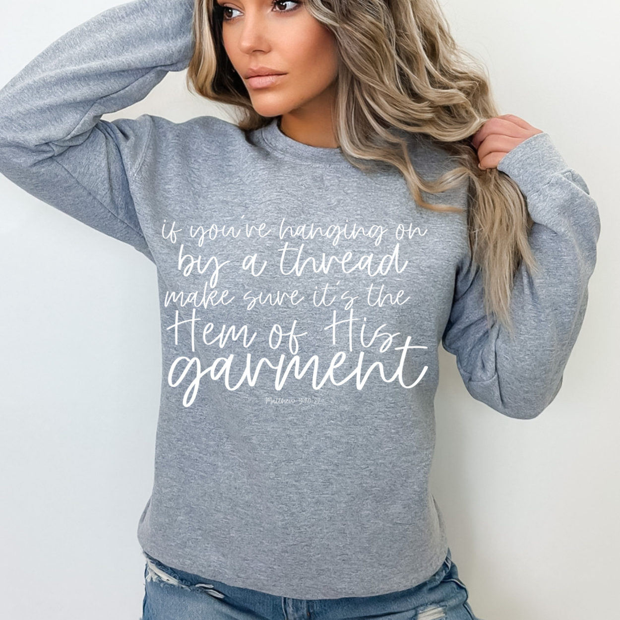 You're Hanging On By A Thread / White  - TRANSFER (OHDD)