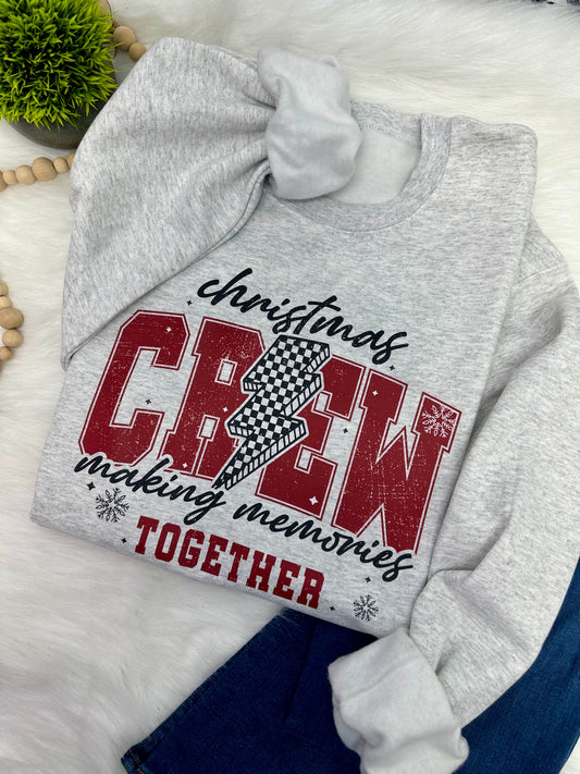 Christmas Crew- COMPLETED SWEATSHIRT