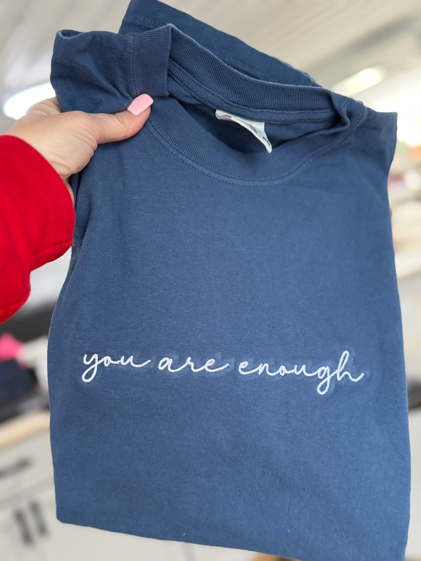 You are enough t-shirt- SIZE XL