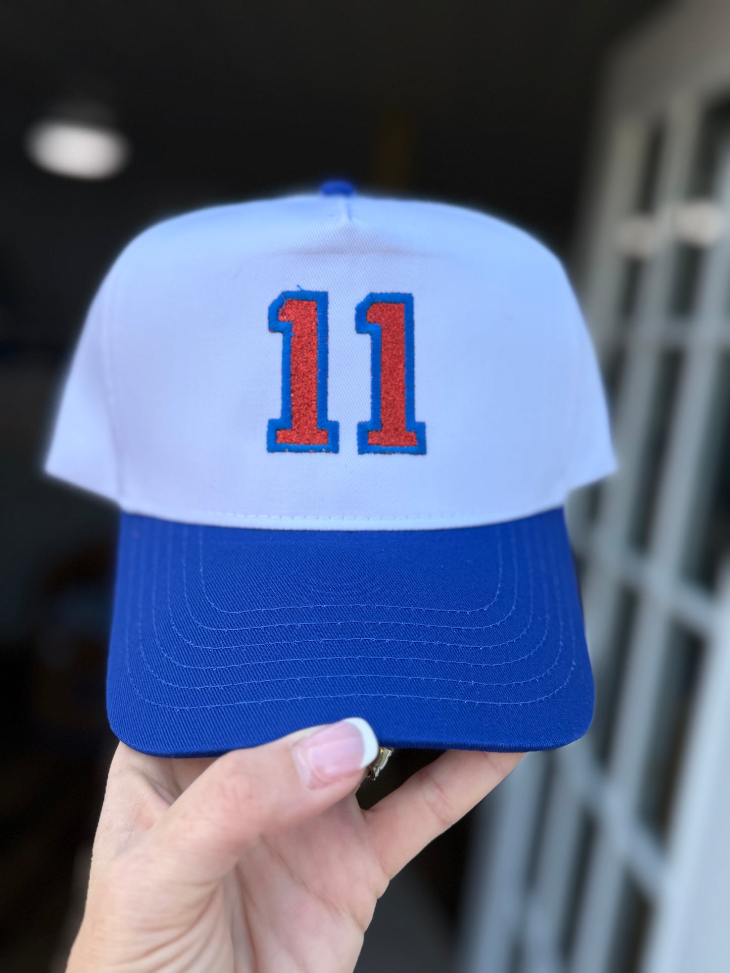 Custom Number | Embroidered Hat