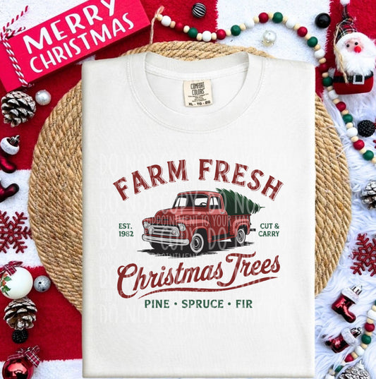 Farm Fresh Christmas Trees - TRANSFER