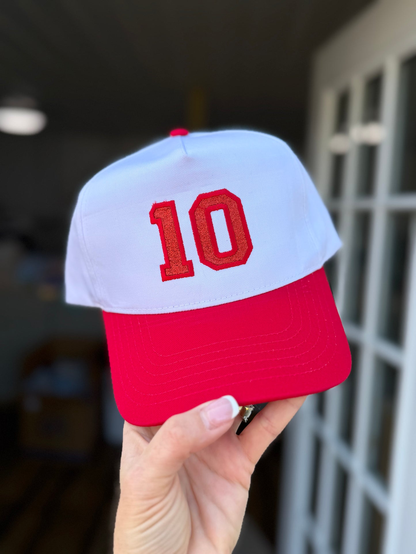 Custom Number | Embroidered Hat
