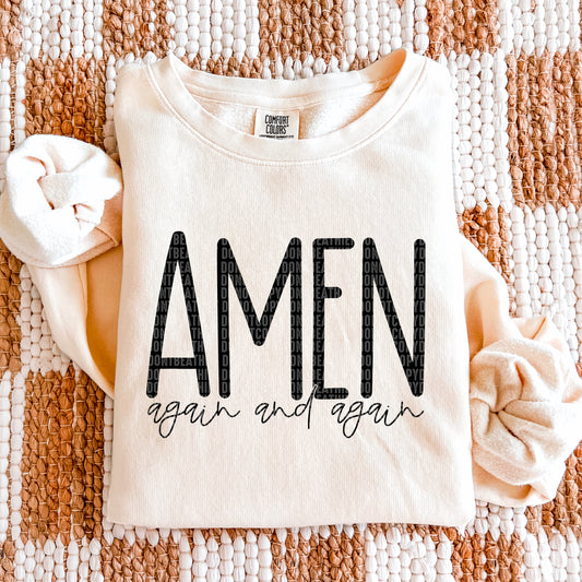 Amen / Black - TRANSFER (SDD)