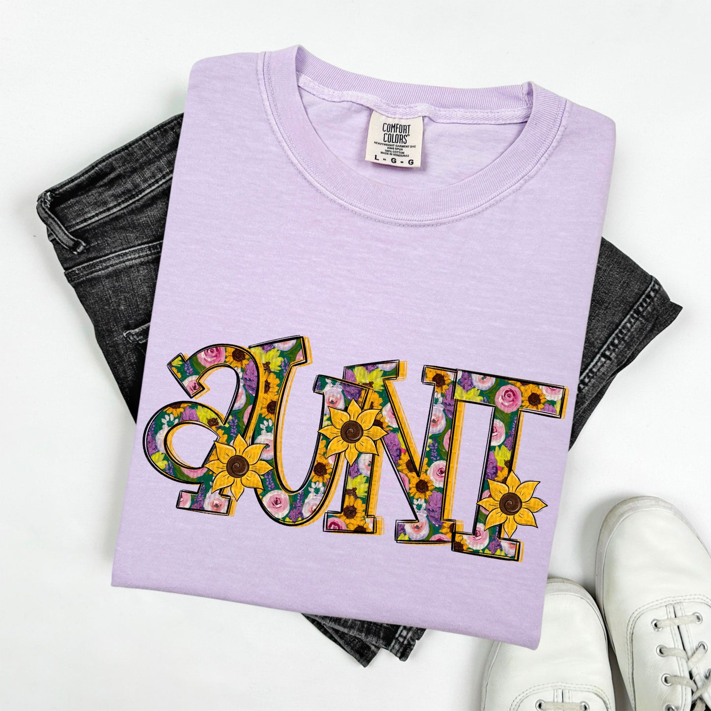 Sunflower With Names - Transfer (SDD)