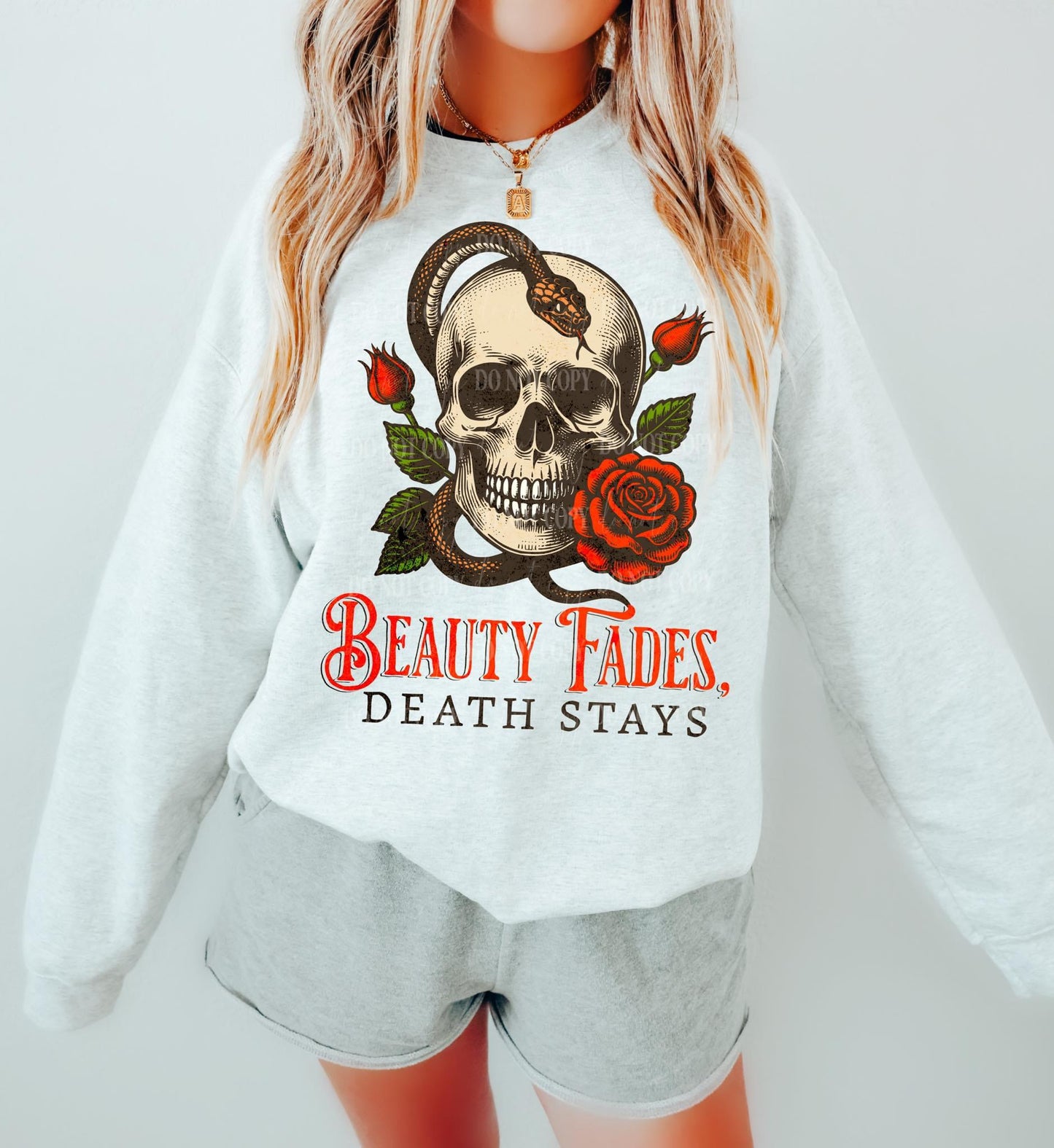 Beauty Fades Death Stays - Transfer (L)