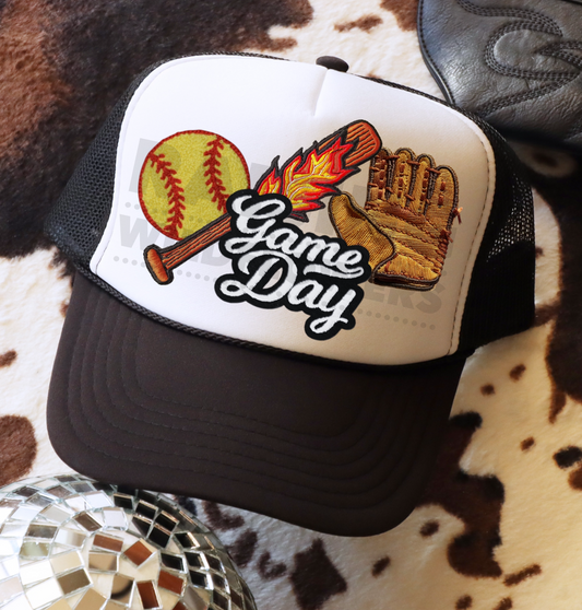 Softball game day - Hat Transfery