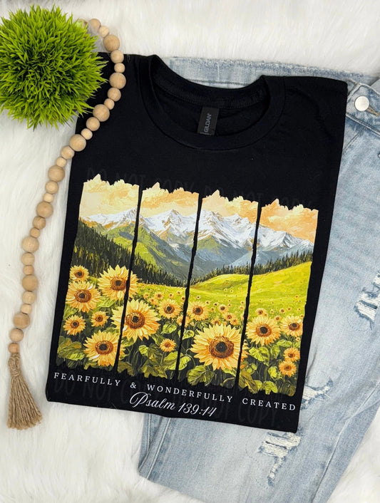 Fearfully and wonderfully created- COMPLETED TEE