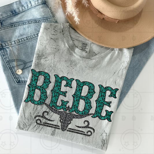 Teal Lace Bebe - TRANSFERS (HW)