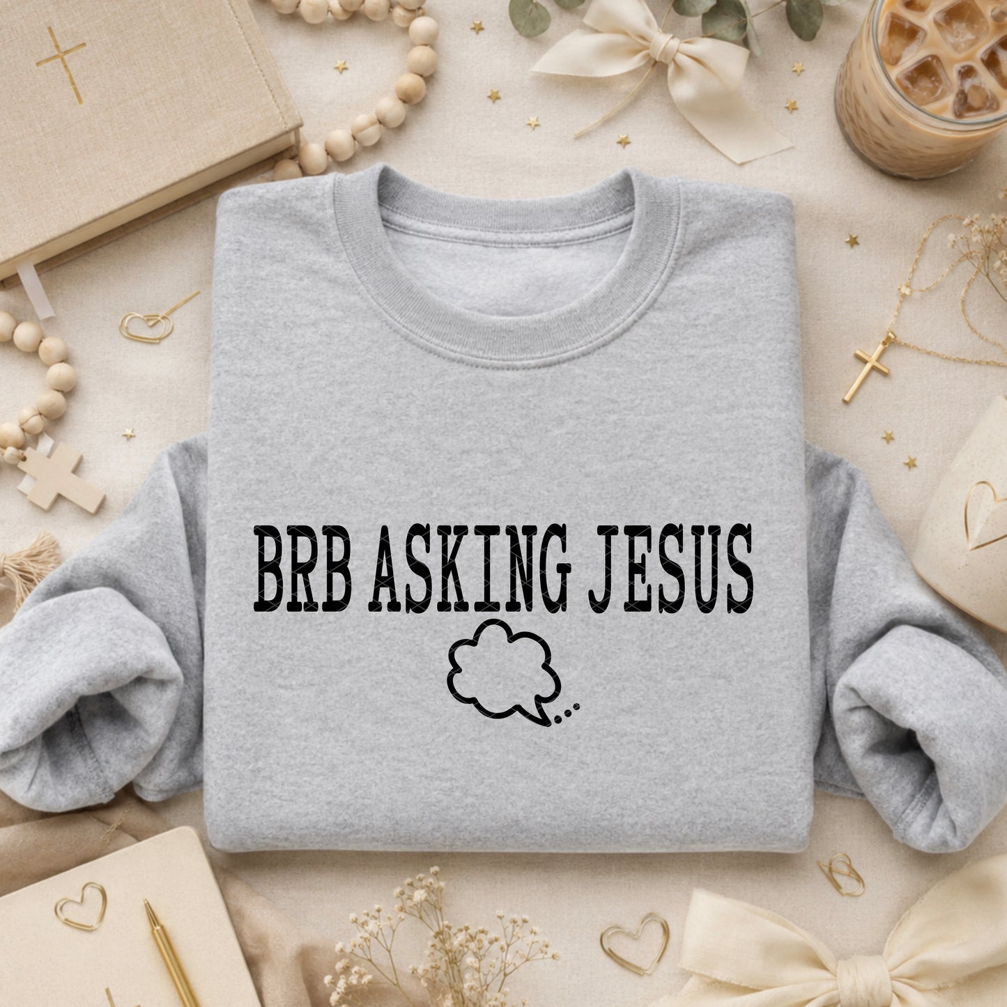 BRB Asking Jesus / Black  -  TRANSFER (SDD)