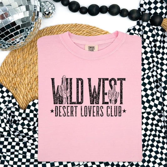 Wild West Desert Lovers Club Various Ink Colors - Transfer (SD)