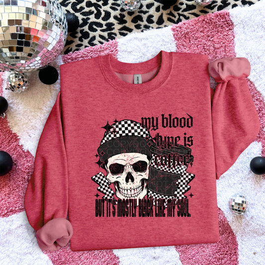 My Blood Type is Coffee - TRANSFERS (L)