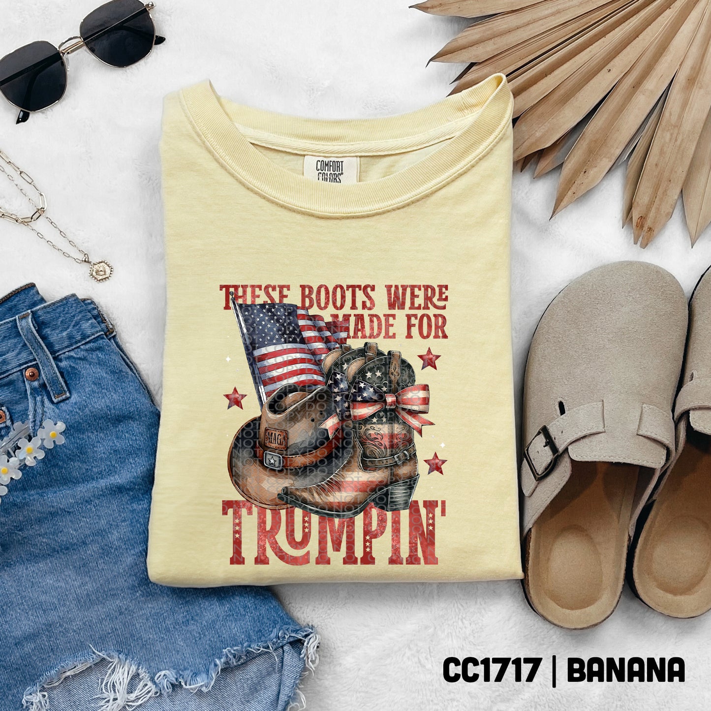 Boots Made for Trumping - TRANSFER (TGG)