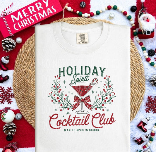 Holiday spirit cocktail club - TRANSFER