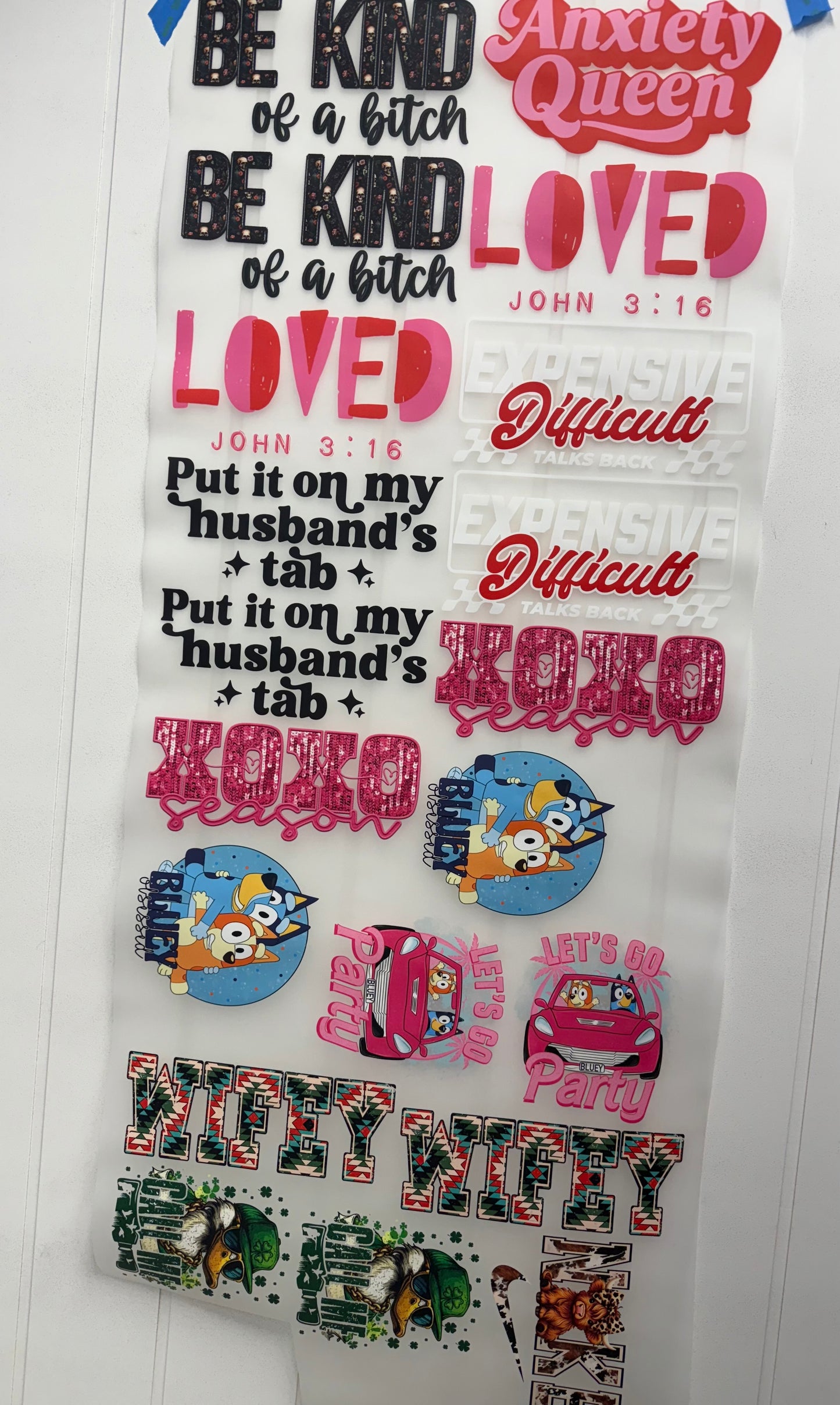 Be Kind Of A Beach- Pre Made Gang Sheet