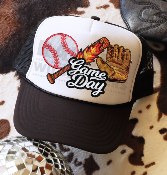 Baseball game day - Hat Transfery