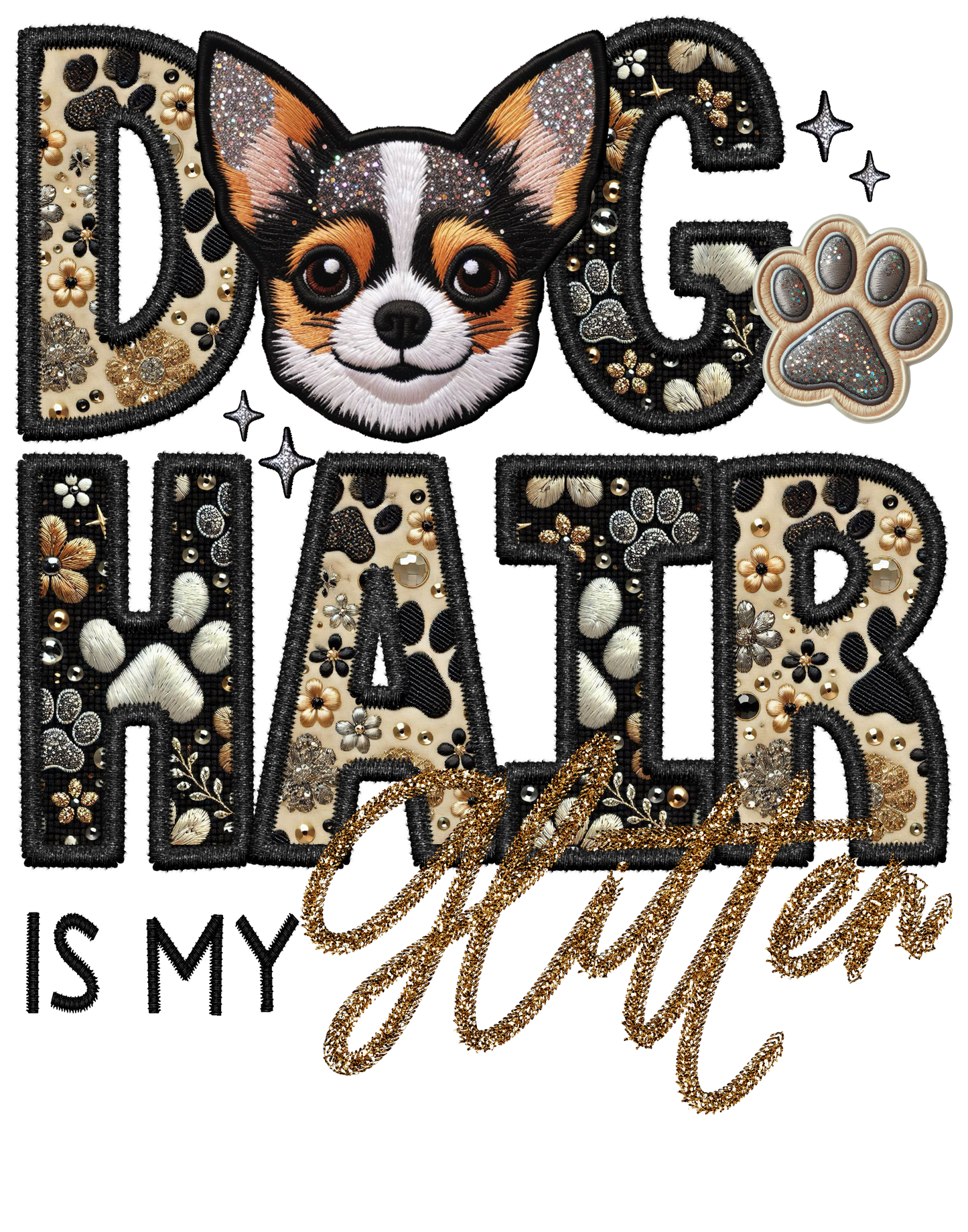 Dog Hair is My Glitter - Transfer (TGG)