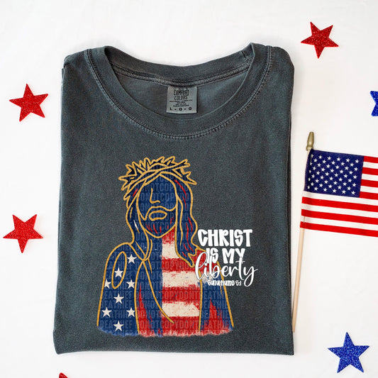 Christ Is My Liberty / Whiteink -  TRANSFERS (SDD)