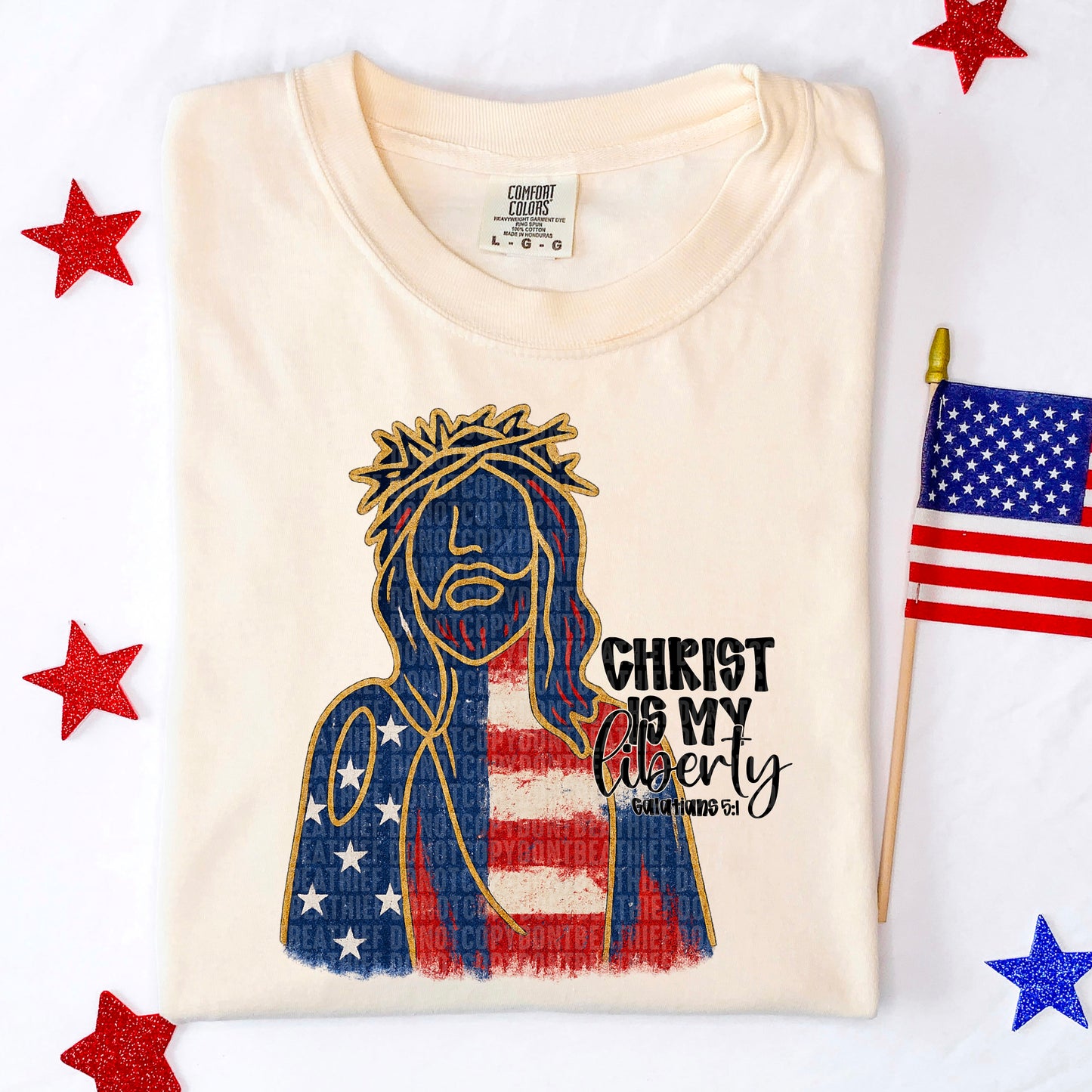 Christ Is My Liberty / blackink -  TRANSFERS (SDD)