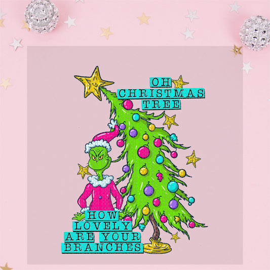 Grinch Christmas Tree - TRANSFER (PH)