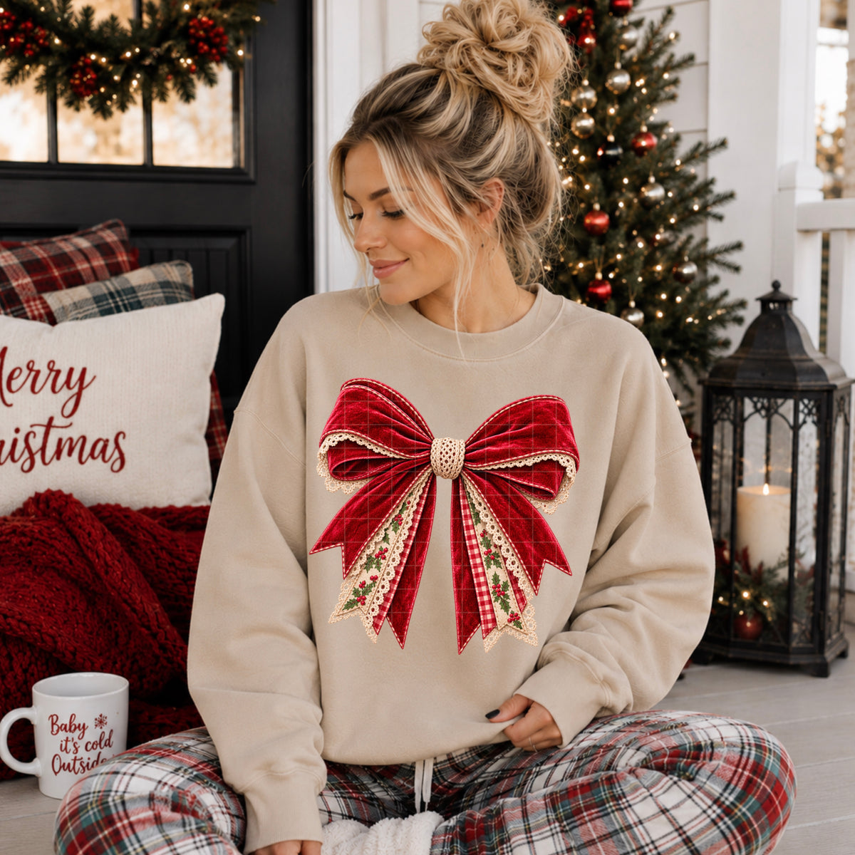 Christmas Bow - Transfers (SDD)