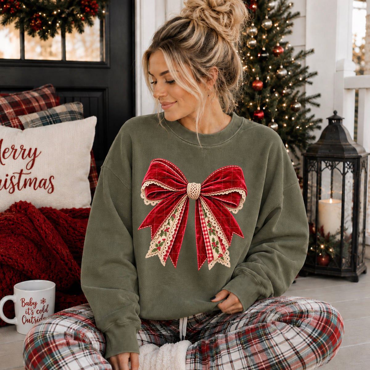 Christmas Bow - Transfers (SDD)