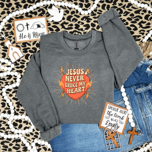 Jesus Never Broke My Heart - TRANSFERS (SAVED)