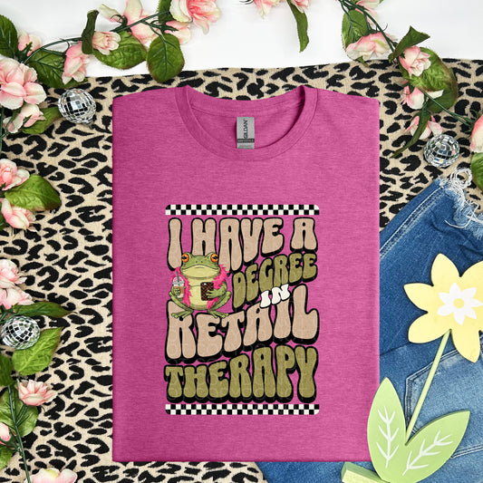 I Have A Degree in Retail Therapy -  TRANSFERS (SDD)