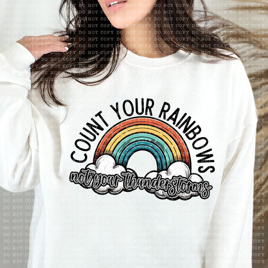 Count your rainbows not your thunderstorms - Transfer (E)