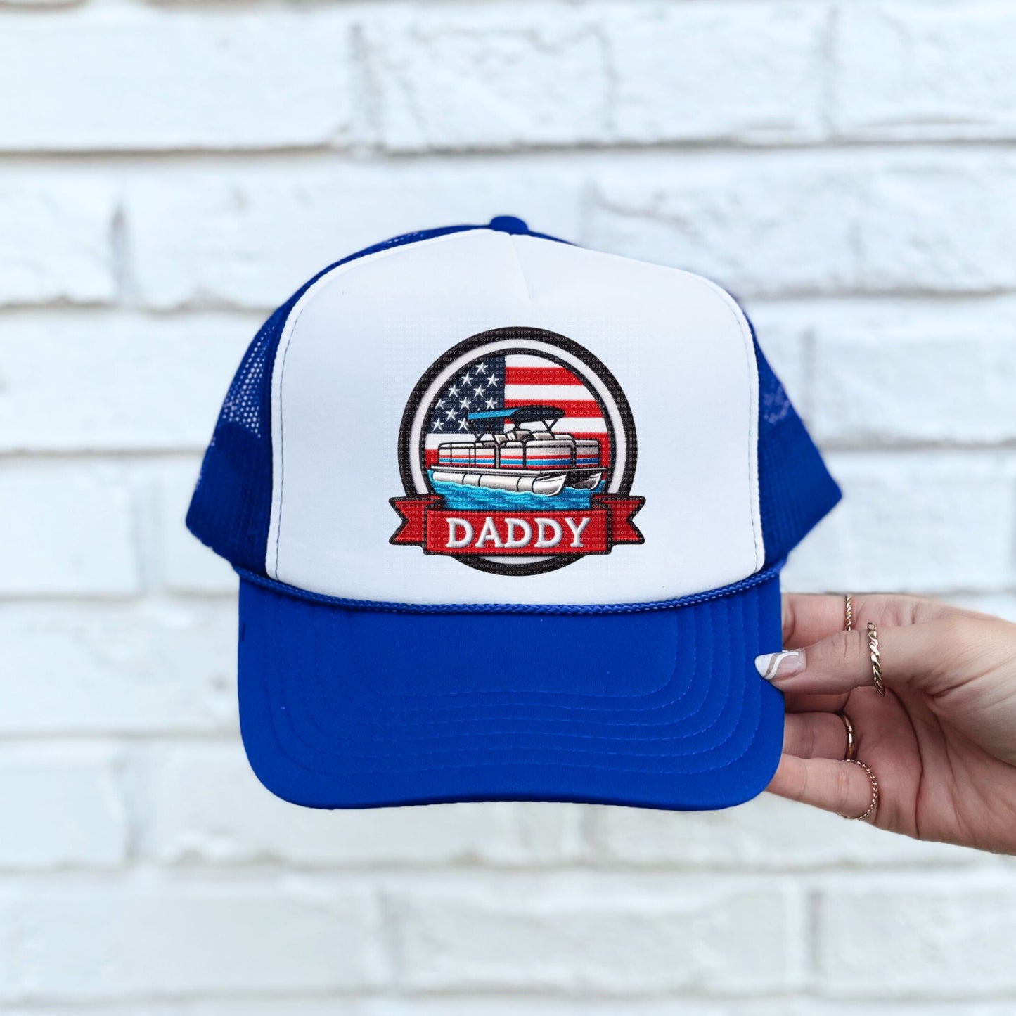 Daddy Circle-Hat Transfer (E)