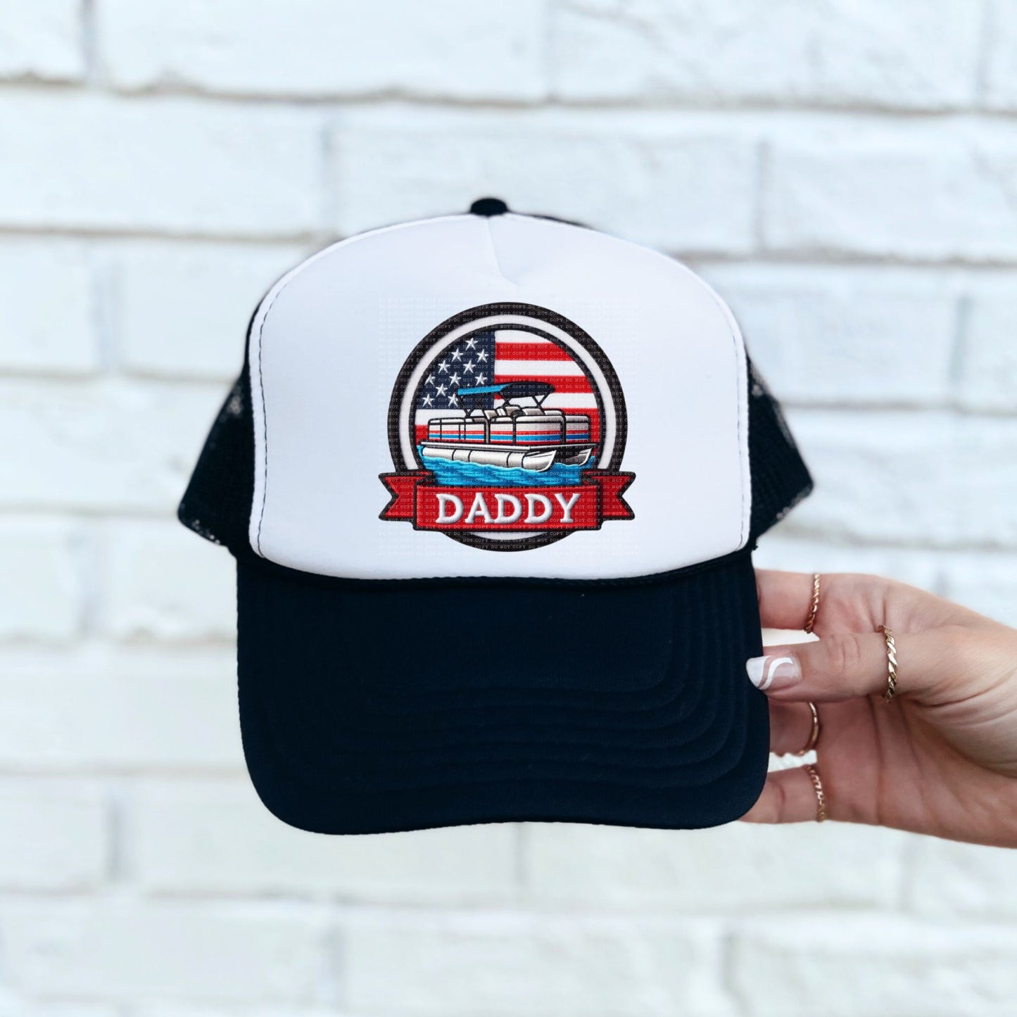 Daddy Circle-Hat Transfer (E)