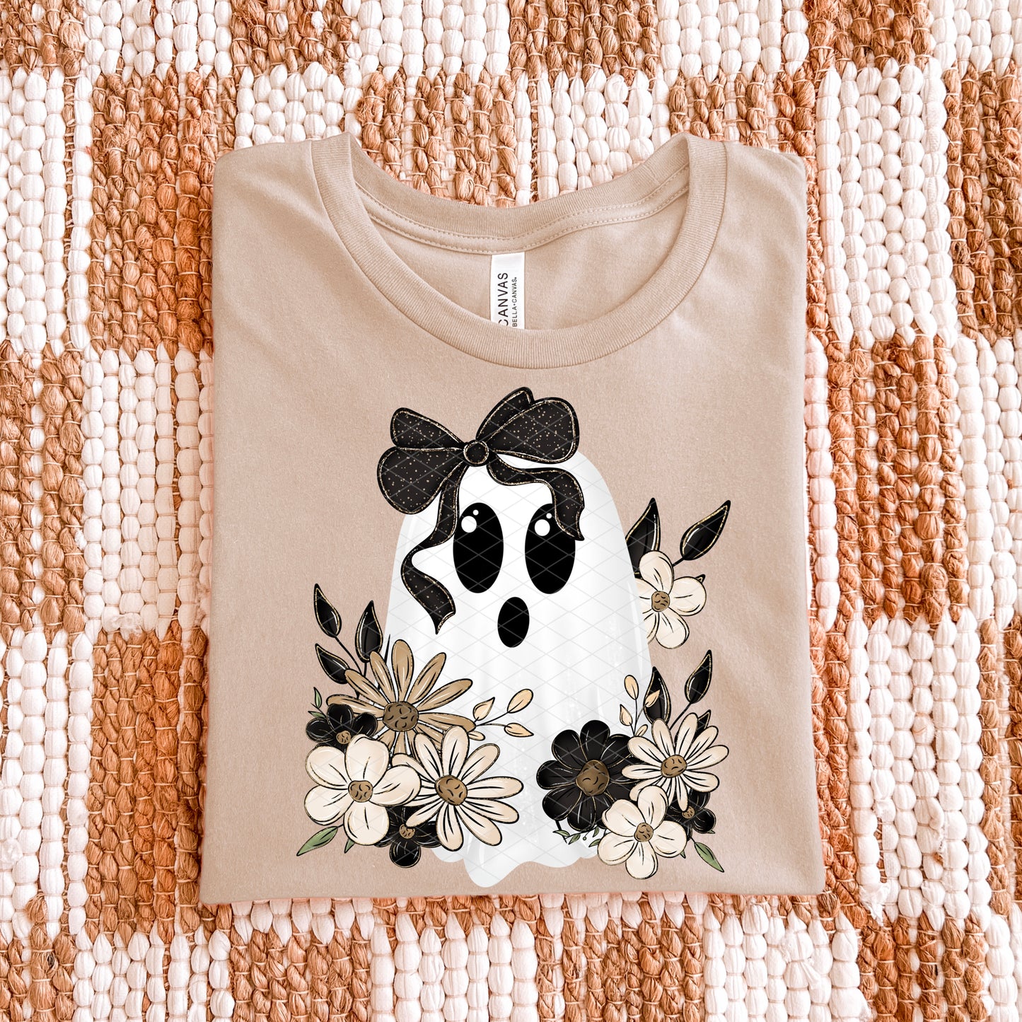 Dark Floral Ghostie - TRANSFER (SDD)