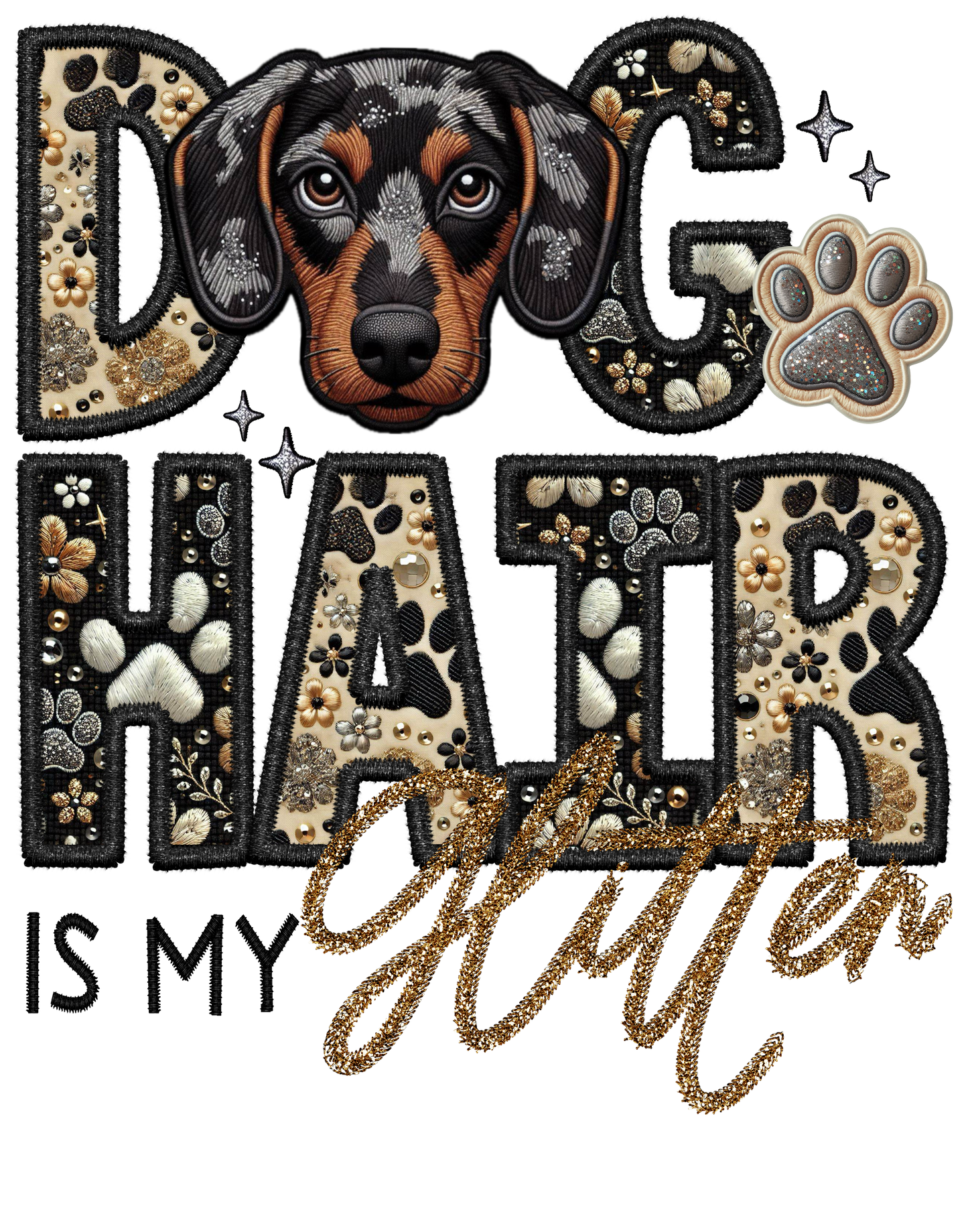 Dog Hair is My Glitter - Transfer (TGG)