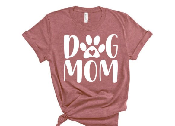 Dog Mom Dog Paw - TRANSFER (CF)