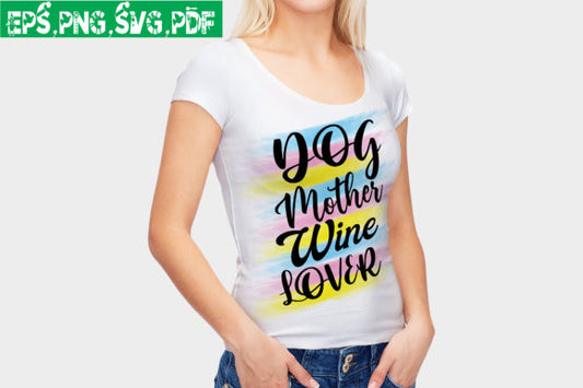 Dog Mother Wine Lover - TRANSFER (CF)