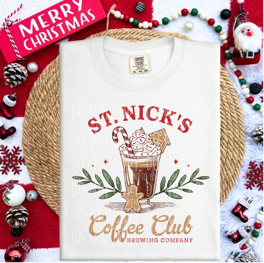 St Nicks Coffee Club- TRANSFER