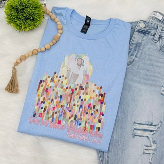Every Knee Shall Bow- COMPLETED TEE