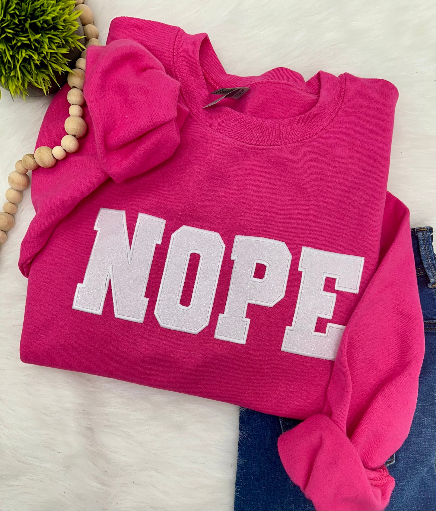 Nope- EMBROIDERED