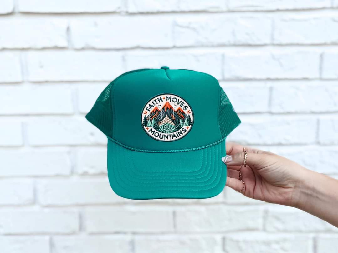 Faith Moves Mountains -Hat Transfer (TE)