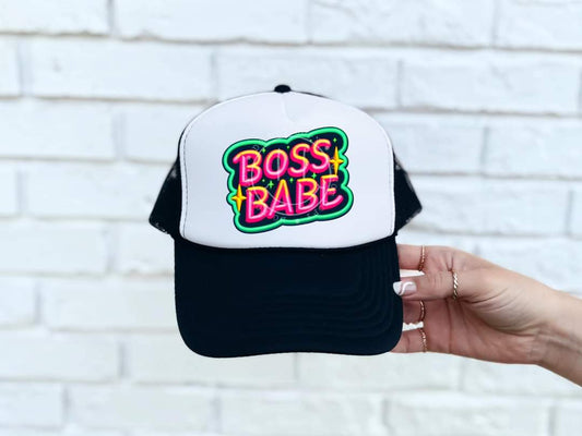 Boss Babe -Hat Transfer (TE)