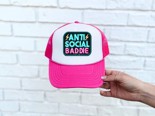 Anti Social Baddie -Hat Transfer (TE)