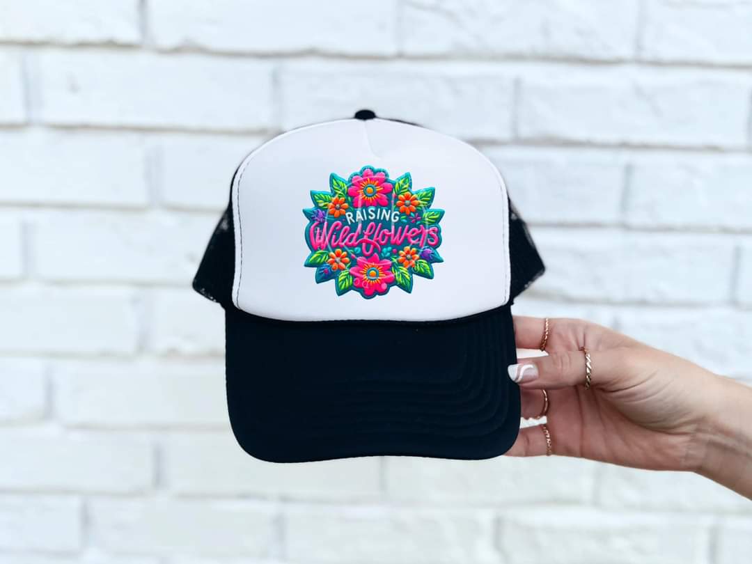 Raising Wildflowers -Hat Transfer (TE)