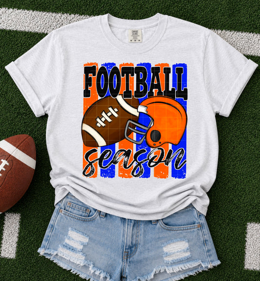 Football Season / Blue & Orange -  TRANSFER (SDD)