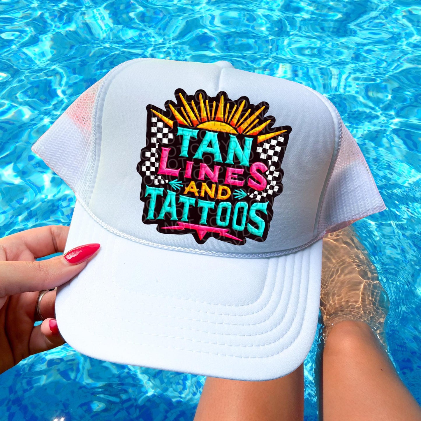 Tan Lines & Tattoos- TRANSFER (RT)