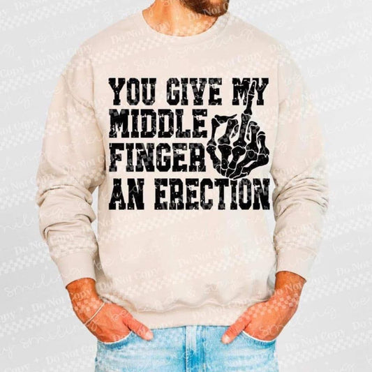 You give my middle finger an erection- TRANSFERS (HW)